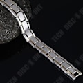 Miniatyrbild 3 av 4: Armband - TD® - Man - Titanstål - 12mm bredd - 21cm längd svart guld
