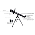 Miniatyrbild 2 av 4: Astronomiskt teleskop - TD® - Monokulär - Zoom 60x - Förstoring 30x/60x - 50 mm objektiv