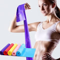 Pikkukuva 4 / 4: TD® Fitness Lisävarusteet - Voimaharjoittelu, 5 väriä jooga-kuminauhoja urheiluharjoitteluun nauhat