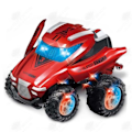 Miniatyrbillede 1 af 4: HTBE® Fjernstyret bil med firehjulstræk, offroad, kaskade deformering, kold lys