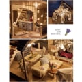 Pikkukuva 2 / 4: Nukkehuone - DIY - A-032-A - LED - Monivärinen - Provence mångfärgad