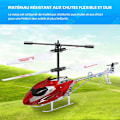 Miniatyrbillede 2 af 4: TD Fjernstyret helikopter 21cm 2.5 kanaler med LED-belysning, genopladeligt RC helikopter, mini fjernstyret helikopter