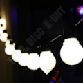 Miniatyrbillede 3 af 4: TD® LED lyskæde, G50 kugle, udendørs lyskæde, kuglekæde, fest af mig - Model: Blød hvid 5m - MILEDCA1