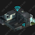 Miniatyrbild 3 av 4: TD® trådlös videodörrklocka Fjärrkontroll Villaskärm Röstintercom Smart WiFi HD Night Vision Infraröd avkänning