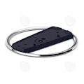 Miniatyrbillede 1 af 4: C Støtte til konsol 155x14x155mm vertikal base, pladsbesparende vertikal støtte til PS5 slim disk digital sort kompatibel