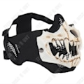 Miniatyrbild 1 av 4: TD® Fang Mask, Hörselskydd, Utomhusriddräkt, Skelett, Funny Halloween Utrustning Set