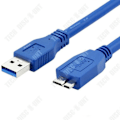 Pikkukuva 1 / 4: TD® usb3.0 tietokonekauppa kaapeli kovalevylle MICRO USB kaapeli