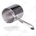 Miniatyrbild 1 av 4: TD® 304 rostfri kaffekanna förtjockad smält smörgrädde mjölkkanna 370ML universell induktionshäll