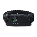 Miniatyrbillede 3 af 4: Nødbracelet til camping udendørs, campingudstyr, overlevelsesarmbånd, multifunktionelt vævet infrarød laserarmbånd.