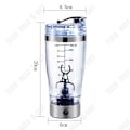Miniatyrbild 4 av 4: TD® Automatisk omrörningsmugg USB-laddning Lazy Coffee Mug Bärbar elektrisk Milkshake Cup Shaker Cup 450ml