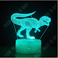Miniatyrbillede 4 af 4: TD® 3D touch farvet natlampe Pa-51