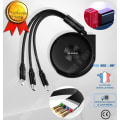Miniatyrbild 1 av 4: TD® Multiladdare Kabel Mobiltelefon USB Apple Android Huawei USB Data Line Type-C Snabbladdning 1 meter