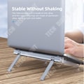 Miniatyrbild 4 av 4: TD® Laptop Stativ iPad Tablet Ställ Fällbart Lyft Metall Förlängbar Värmeavledning Bas Höjd Öka
