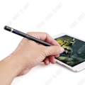 Miniatyrbillede 2 af 4: TD® USB-ladet sort æblepen til iPad - universel aktiv capacitiv touchscreen-pen, der er kompatibel med bærbare enheder.