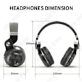 Pikkukuva 4 / 4: TD® PS4-pelikuulokkeet bluetooth-pelaajille monitoimiset lasten audio xbox one hälynsuojaus stereokuulokkeet langaton tv mikrofoni vähennys urheiluso
