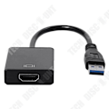 Miniatyrbillede 3 af 4: USB 3.0-adapter USB til HDMI audioadapter computerstik høj opløsning uden driver