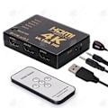 Miniatyrbillede 2 af 4: HTBE® HDMI Switch Separator, fem-i-en-output Switch 4K med højopløsnings fjernbetjening høj kompatibilitet