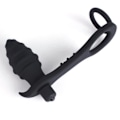 Miniatyrbillede 3 af 4: Prostata Stimulator - Meg59093 - Sexlegetøj - 10 Hastigheder - Silikone - Sort Svart