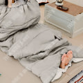 Miniatyrbild 2 av 4: TD® Vuxen sovsäck utomhuscamping fyra säsonger universell vinter köldbeständig bomullsfoder varm bekväm