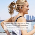Miniatyrbillede 4 af 4: TD® Bluetooth headset med støjdæmpning, trådløs TWS on-ear sports stereo, dobbelt display, vandtæt, chok lyd