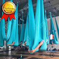 Pikkukuva 1 / 4: Fitness Lisävarusteet - TD® - Joogahammokko - 4x2.8M - Anti-gravitaatio - Sininen