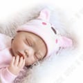 Miniatyrbillede 3 af 4: TD® baby soft silicone model for realistic silicone baby doll for children - movable doll toys