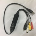 Miniatyrbillede 1 af 4: TD® USB2.0 VHS til DVD konvertering lyd video adapter med RCA lyd og video kort capture