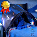 Miniatyrbild 1 av 4: Tält för Barn - C® - Dröm Tält - Fällbar - Inomhus - Rymd Utforskning utforskning av rymden