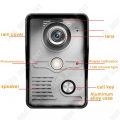 Miniatyrbild 3 av 4: TD® Video dörrklocka intercom 7 tum färg mörkerseende regntätt material utomhus maskin matris mörkerseende