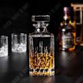 Miniatyrbild 4 av 4: TD® Karaff 750ml flaska 6st 300ml whiskyglas kristallkaraff Europeiskt glas vinset
