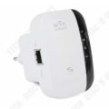 Miniatyrbillede 4 af 4: WiFi Repeater kraftig stik Signal Booster trådløs WiFi extender 300M WLAN 802.11n/g/b forstærker internet