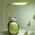 Miniatyrbillede 2 af 4: Nattelys tegneserie CONFOZEN min nabo Totoro LED Øjenbeskyttelse skrivebordslampe til læring fleksibel bøjelig rør
