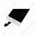 Miniatyrbillede 2 af 4: TD® LCD-skærm + Touchglas til iPhone 5 Hvid
