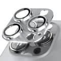 Kompatibel med iPhone 14 Pro Kameralinsskydd-lingling} Multicolor Silver