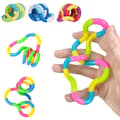Miniatyrbild 1 av 5: Fidget spinner/sensorisk leksak i ett stycke med vridfunktion multifärg multicolor