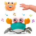 Crawling Crab Music Toy, an electronic crawling toy for toddlers with automatic reset function.