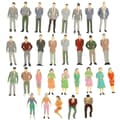 30 miniatyrfigurer, miniatyrdockor, miniatyrmodeller