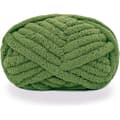 Tykt strikket chenillegarn til håndhæklede tæpper, ekstra blødt plus-size tæppegarn - Olive Green