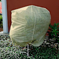 Miniatyrbilde 3 av 5: Varme 2025 Frostsikre poser for planter, gjenbrukbare plantebeskyttelsesposer med snøring, hagefleeceposer vinterhvit White S-60x80cm