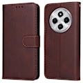 Miniatyrbillede 2 af 5: Hot 2025 Xiaomi Redmi 14C PU Læder Wallet Case - Flere Farver Brown Brun