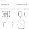 Miniatyrbilde 2 av 4: Hot 2025 Universal Rotary Cam 20A 3 Posisjoner 8 Terminaler 690V Cam Bryter