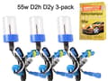 Miniatyrbilde 1 av 5: 55W Xenon Headlights D2y D2h 5000K 3-Pack HID NBB 225 Alpha Multicolor MultiColor D2y D2h 5000k