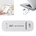 Pikkukuva 2 / 5: Kuuma 2025 4G LTE USB-modeemi mobiili langaton reititin Wifi Hotspot SIM-kortti S valkoinen