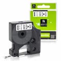 Dymo ersättningsbandrulle S0720530 | 45013 | Svart text - Vit tejp