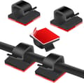 Miniatyrbillede 1 af 5: 120 kabelclips. Selvklæbende håndtag.