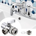Miniatyrbild 3 av 5: Vattenkran Koppling Omkopplare Kranadapter Köksblandare Splitter Avledningsventil Bidédusch Kökstillbehör