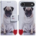 Kompatibel med iPhone 17 Air Plånboksfodral Mönstertryck Läder Telefonskal-lingling} Multicolor Dog