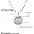 Miniatyrbilde 4 av 4: Hot 2025 Seashell Halskjede med Anheng for Kvinner og Jenter, Nautisk Strand Seashell Stil, Justerbart Kjede Choker Anheng Smykker
