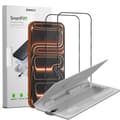2-pack kompatibla skärmskydd i härdat glas för iPhone 17 Pro Max | [SmartFit Återanvändbart System] - Bubblfritt