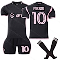 Miniatyrbillede 1 af 2: Hot 2025 23-24 Inter Miami CF Børnefodboldtrøje Nr. 10 Messi Messi S